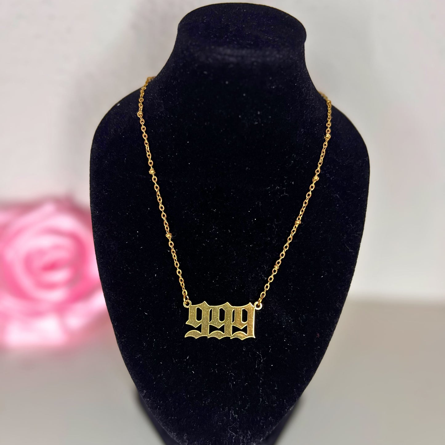 Collar de Número Angelical "Angel Numbers"