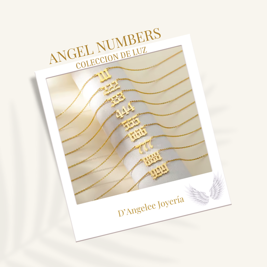 Collar de Número Angelical "Angel Numbers"