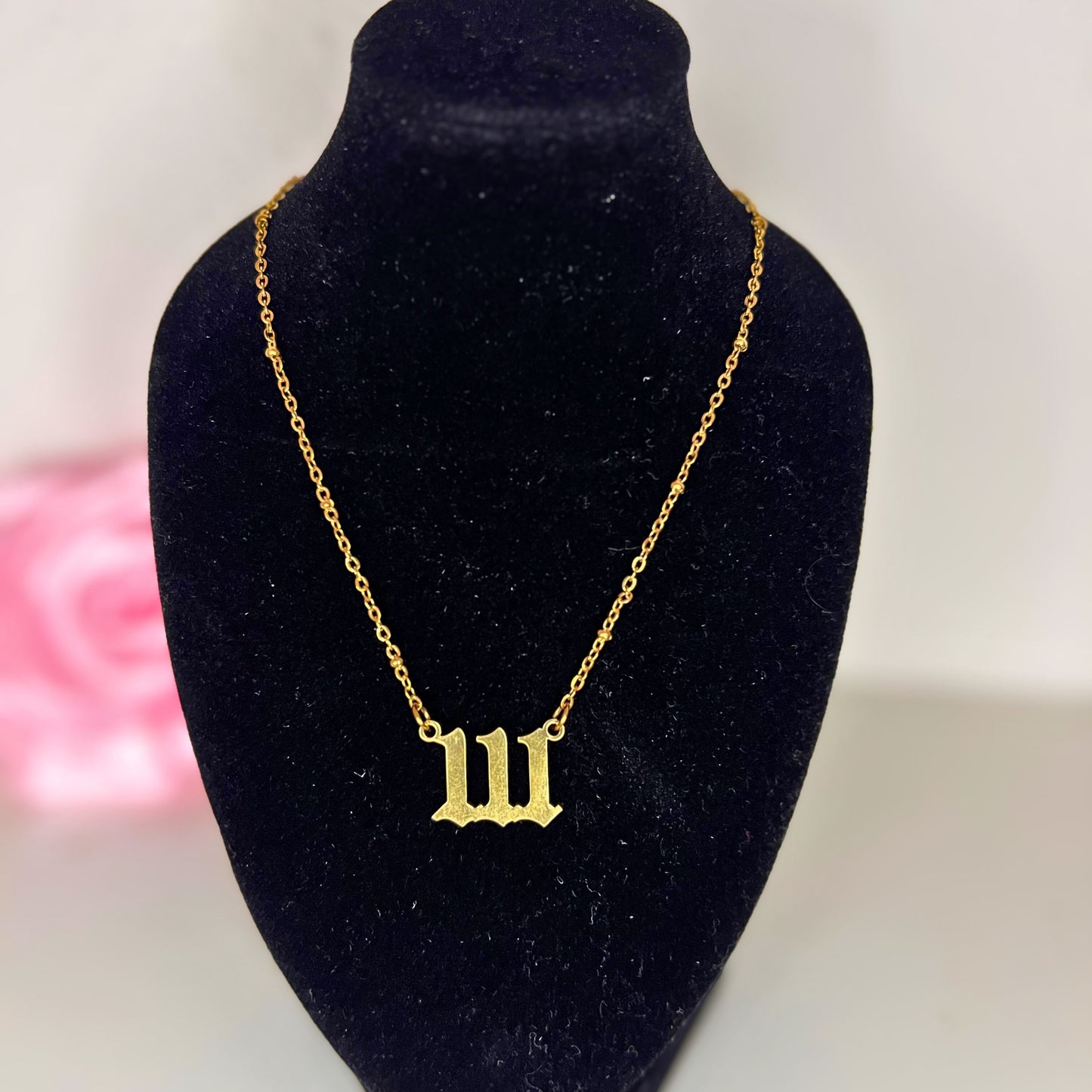 Collar de Número Angelical "Angel Numbers"