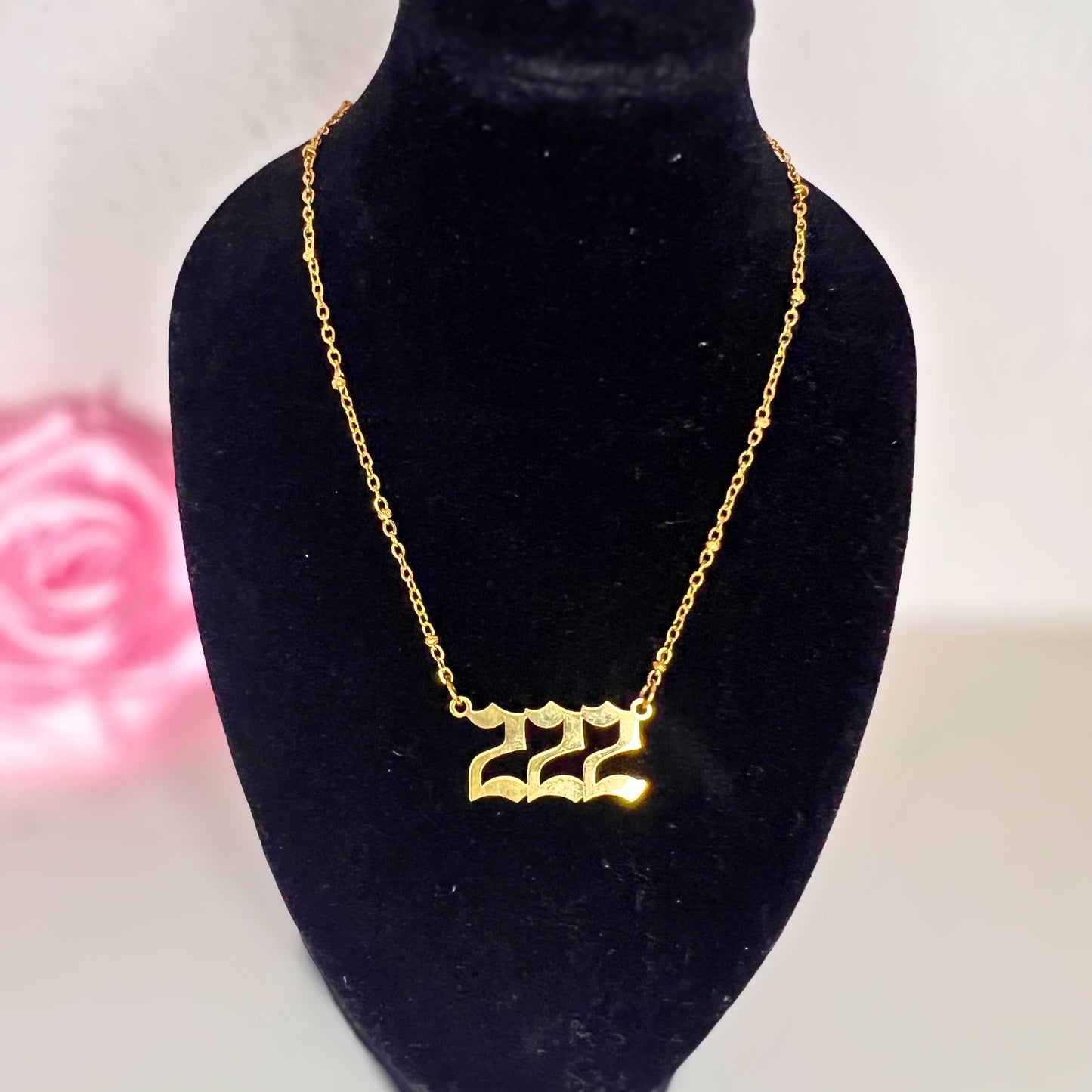 Collar de Número Angelical "Angel Numbers"