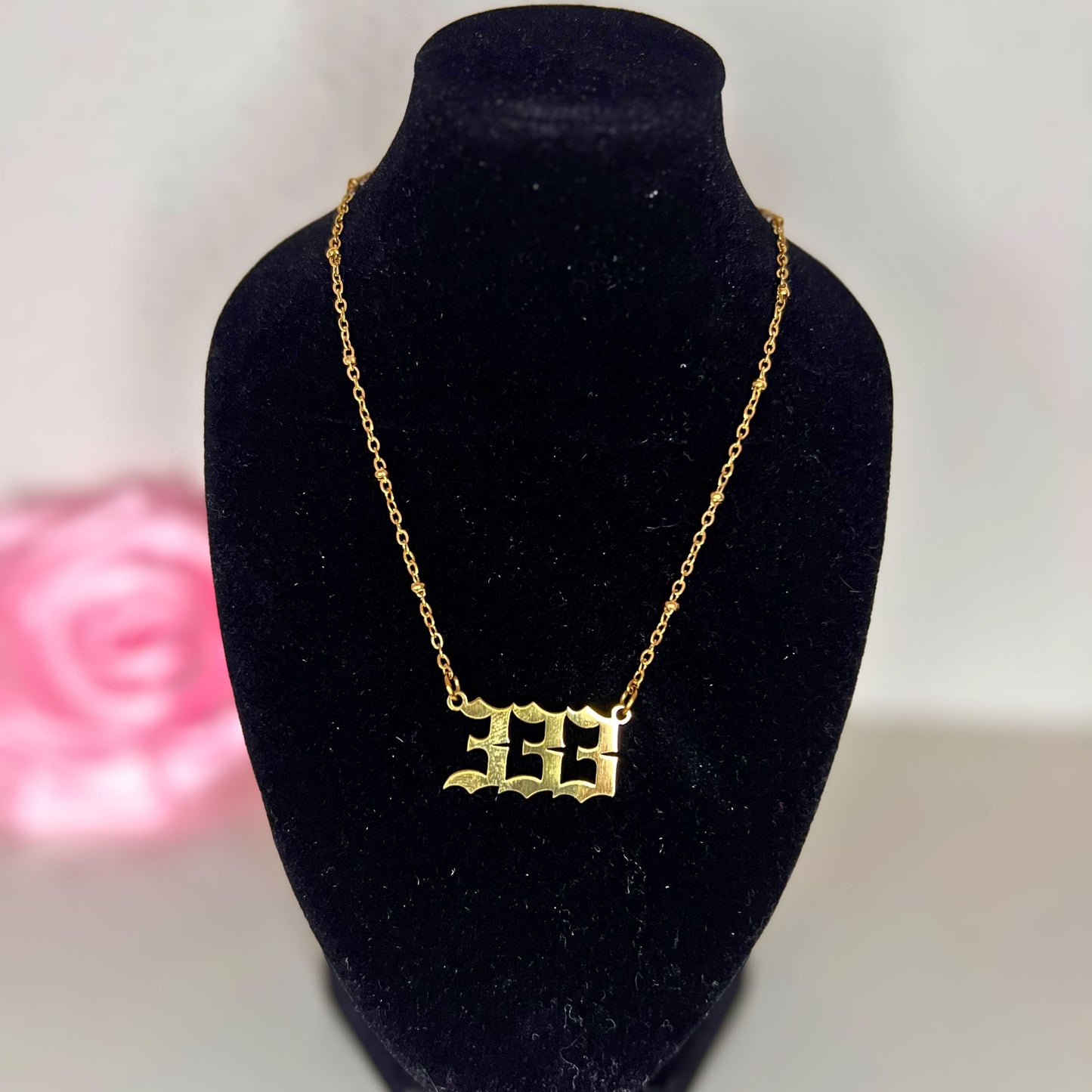 Collar de Número Angelical "Angel Numbers"