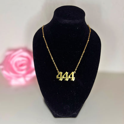 Collar de Número Angelical "Angel Numbers"