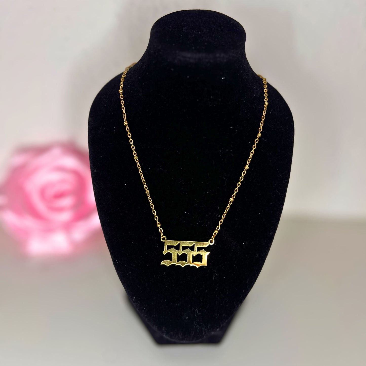 Collar de Número Angelical "Angel Numbers"