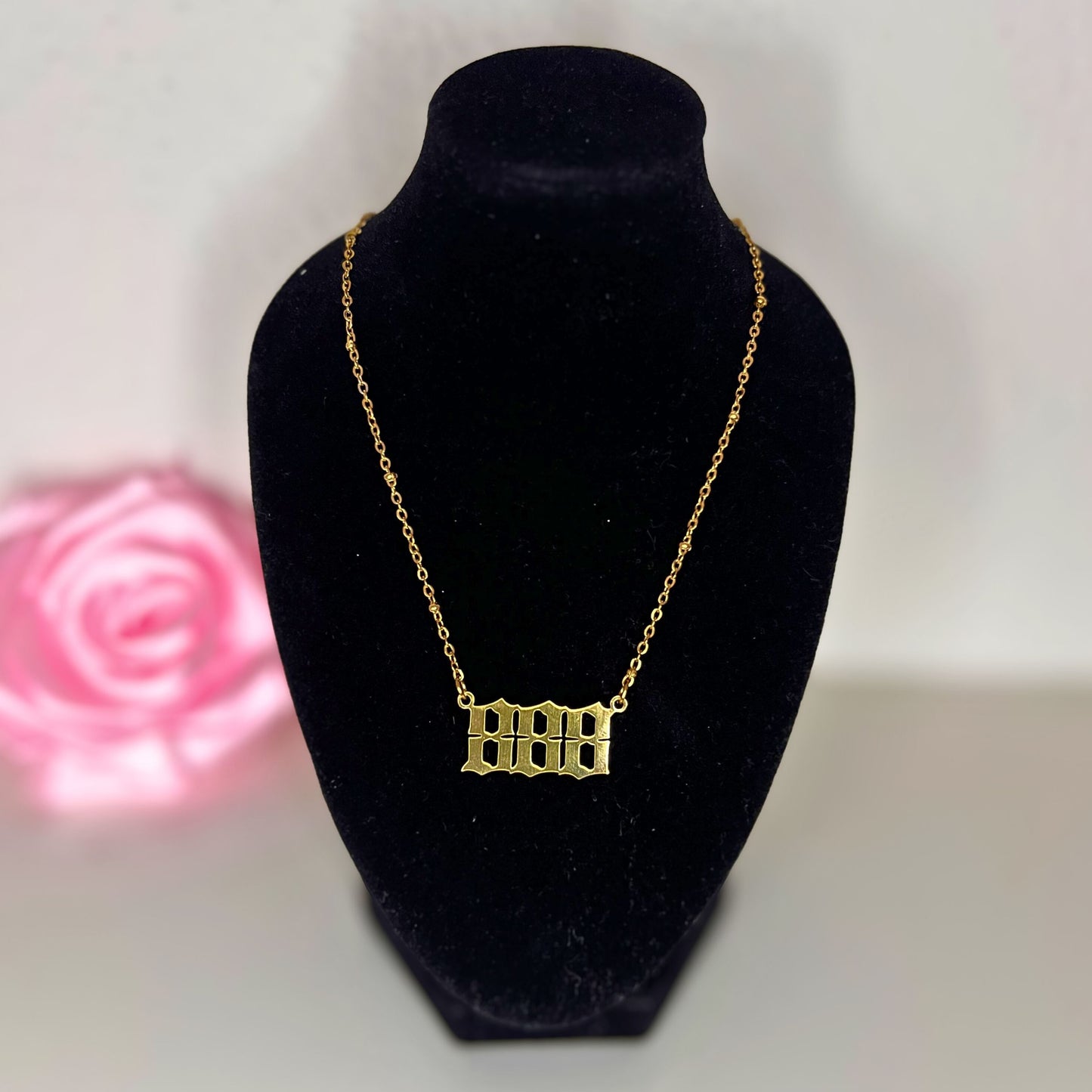 Collar de Número Angelical "Angel Numbers"