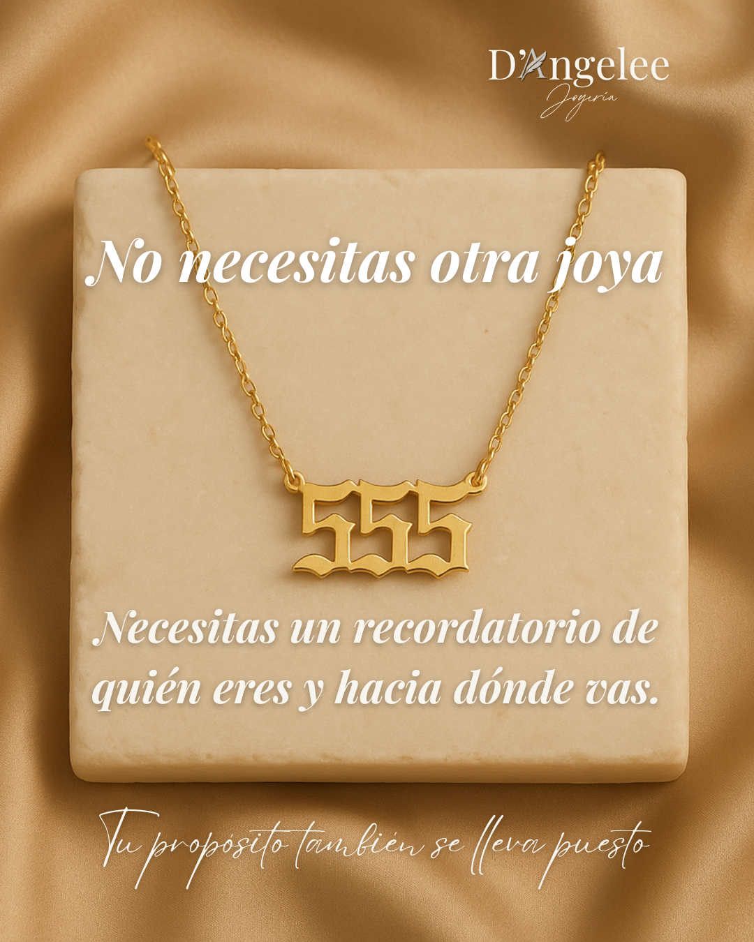 Collar de Número Angelical "Angel Numbers"