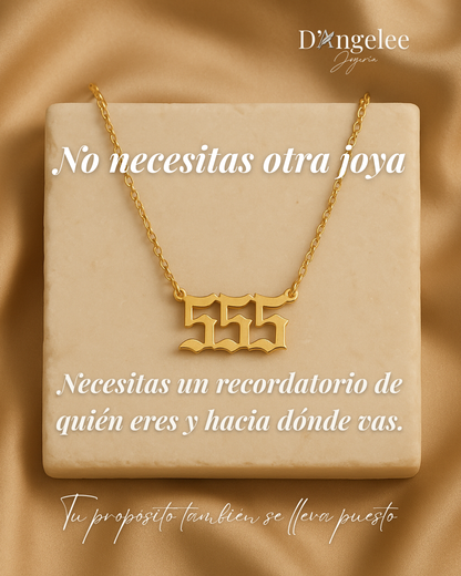 Collar de Número Angelical "Angel Numbers"
